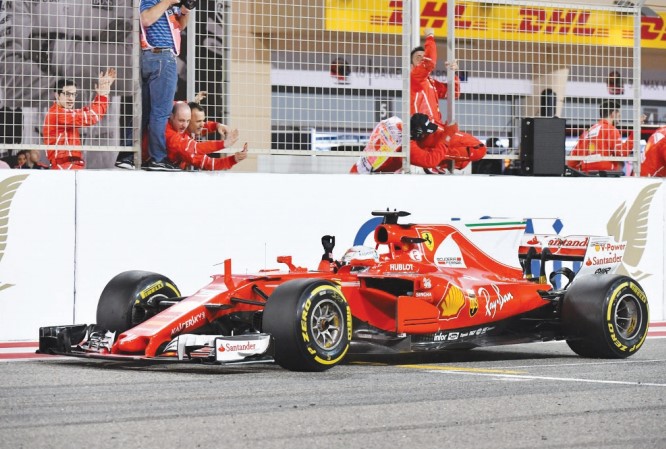 Gulf Weekly Ferrari showing new-found confidence
