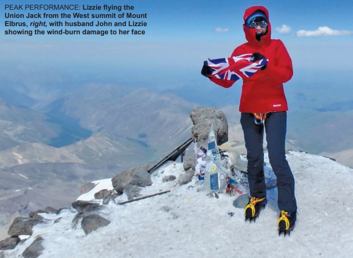 Gulf Weekly Couple reach another mountain summit