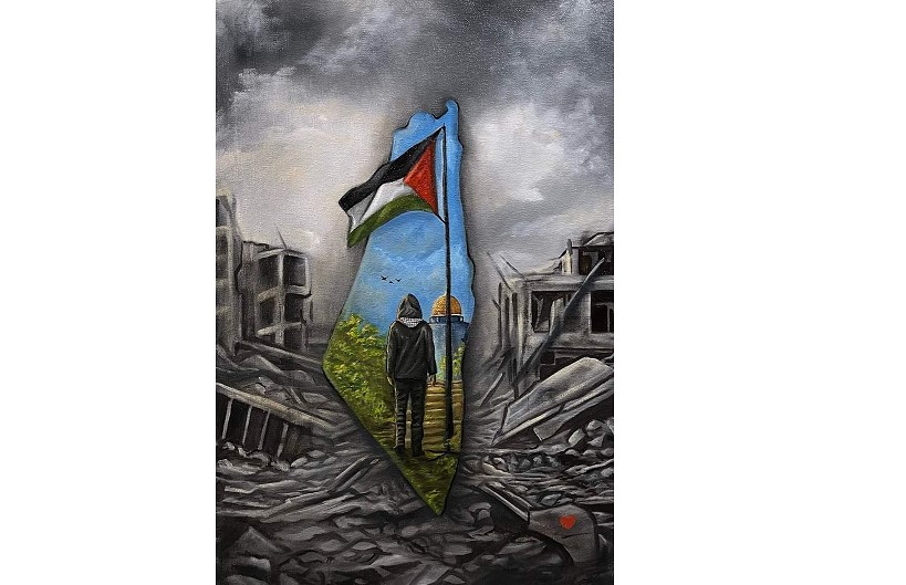 Gulf Weekly Painting the plight of Palestinians