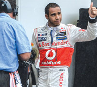 Numb Hamilton says farewell to McLaren