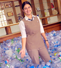 Gulf Weekly She's got a lotta bottle!