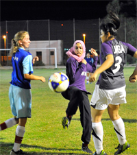 Entertaining encounter