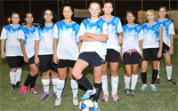 Gulf Weekly Turner scores brace as Arsenal Blue rout Red
