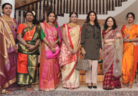 Gulf Weekly Traditional sarees on display
