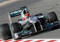 Gulf Weekly Schumi means business