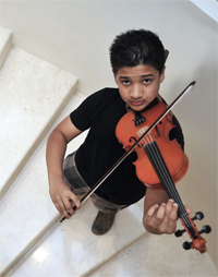 Gulf Weekly Raoul makes sweet music