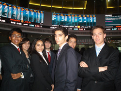 Gulf Weekly Pupils polish trading skills
