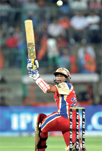 Incendiary T20 action 