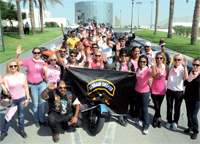 Gulf Weekly Think Pink, ride hard!