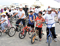 Gulf Weekly On your bike for charity
