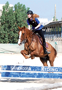 Gulf Weekly Jumping for joy Shakhoora-style