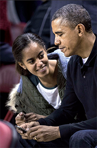 Gulf Weekly Big Apple plan but Blackberry caters to the President’s taste