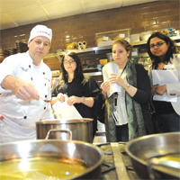 Gulf Weekly A lesson in Italian cuisine
