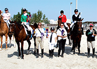 Gulf Weekly Bahrain riders in the storm