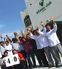 Gulf Weekly MARKING MILESTONE