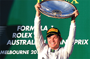 Gulf Weekly Rousing start for Rosberg