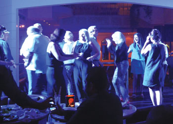 Gulf Weekly Dance yourself dizzy at dinner