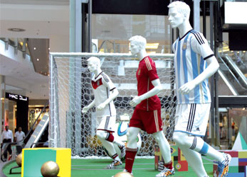 Gulf Weekly Kitting up for kick-off