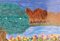 Gulf Weekly Speaking through colours