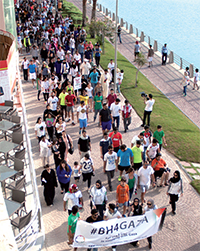 Gulf Weekly Stepping out for Gaza