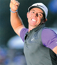 Gulf Weekly Rory in elite company