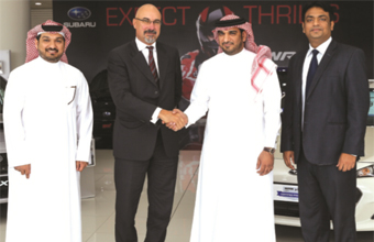 Gulf Weekly SUVs delivered to car rental firm