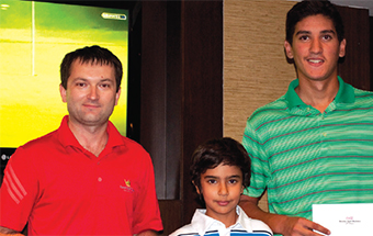 Gulf Weekly Father-son triumph
