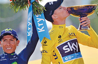 Gulf Weekly Pedalling to glory