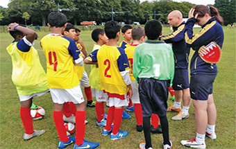 Gulf Weekly Arsenal school teams shine in the UK