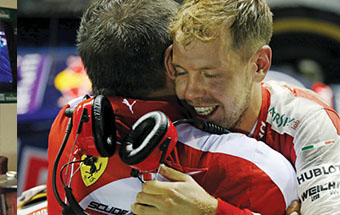 Gulf Weekly Vettel passes Senna and matches Schumi