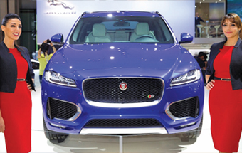 Impressive array of wheels