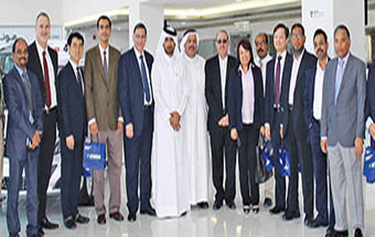 Gulf Weekly Hyundai delegation visits new parts centre