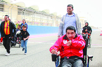 Gulf Weekly Having a wheely good time