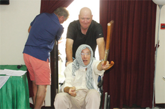 Gulf Weekly Onny’s moment on the course