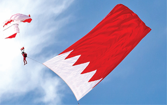 Gulf Weekly Scintillating aerial acrobatics