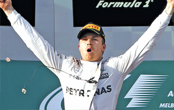 Gulf Weekly Strategic win for Rosberg