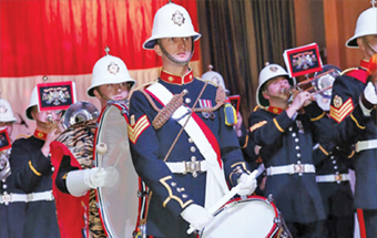 Gulf Weekly Marines come marching in!