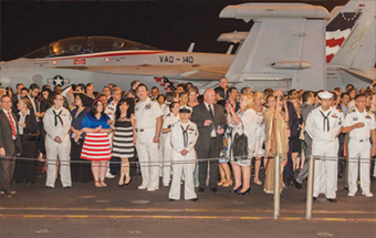 Gulf Weekly On-board to celebrate Independence Day