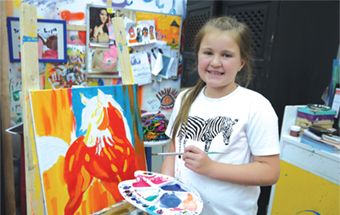 Gulf Weekly Lily’s art is talk of the town