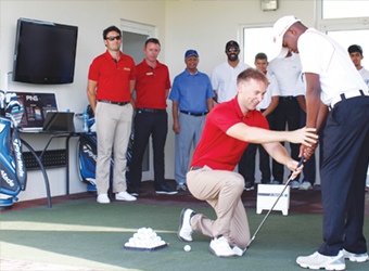 Gulf Weekly Teeing-up for the youth