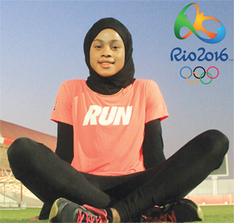 Gulf Weekly Salwa's olympic dreams
