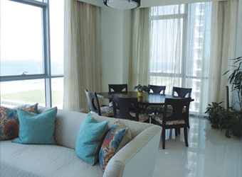 Gulf Weekly Serene home with sea view