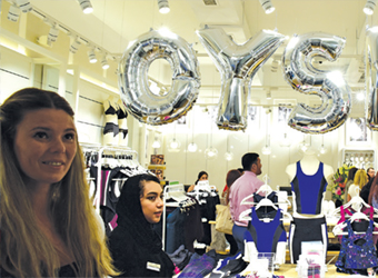 Collection launch at revamped store