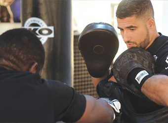 Gulf Weekly Tariq boxing clever!