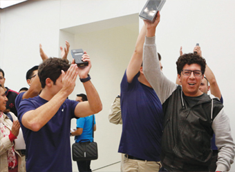 Gulf Weekly The rush is on for the latest device