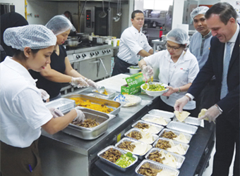 Gulf Weekly Tackling waste and poverty