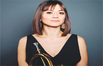 Homely girl making music!