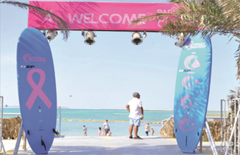 Gulf Weekly Paddling away for a worthy cause