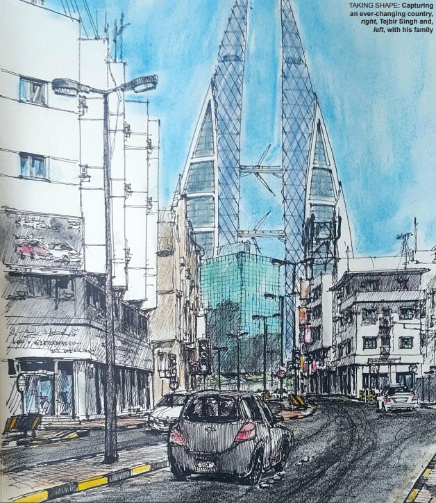 Gulf Weekly Drawing on an architect’s vision