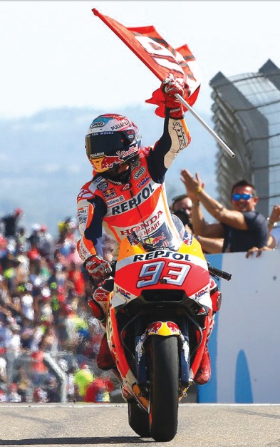 They reign in Spain as Marquez makes his Marc!